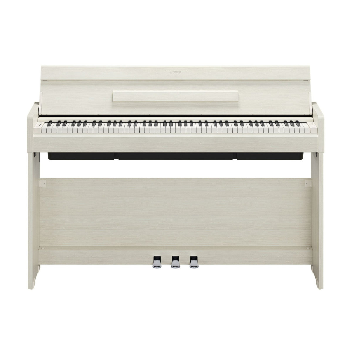Yamaha Arius YDP-S36WB 88-Key GHS Home Digital Piano Bundle with Flip-Top Piano Bench (White Birch)