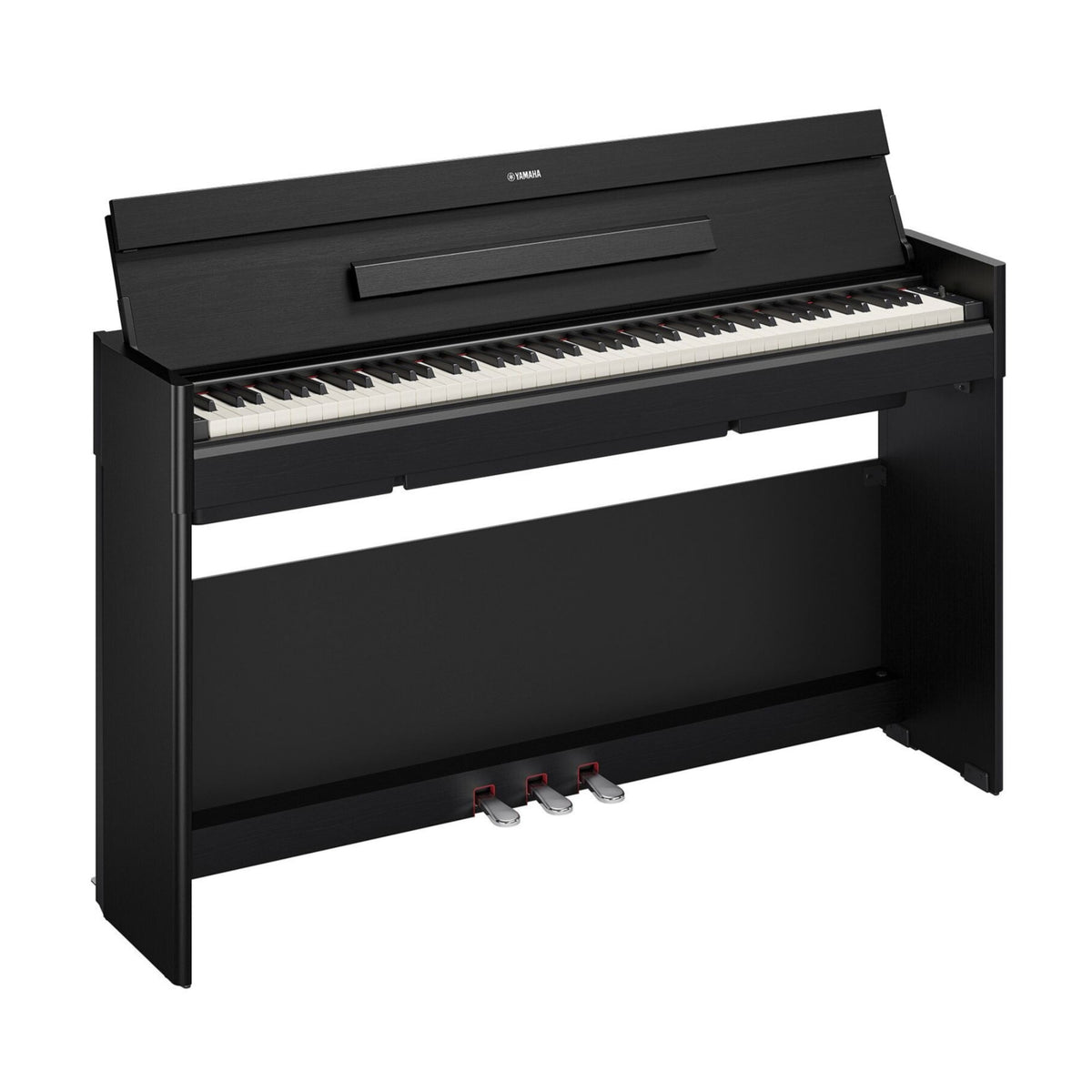 Yamaha Arius YDP-S56B 88-Key GHS Home Digital Piano Bundle with Flip-Top Piano Bench (Black)