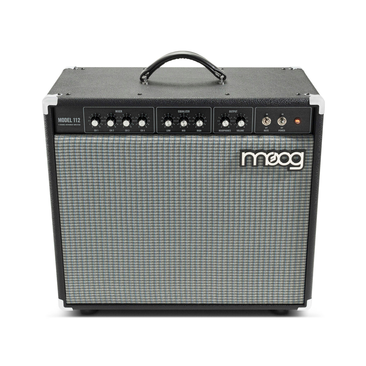 Moog Model 112 1x12-inch 4-Channel Flat-response Instrument Amplifier with 440W RMS System Power