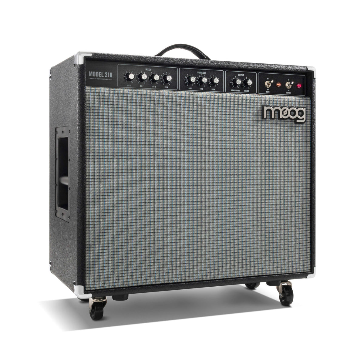 Moog Model 210 2x10-inch 4-Channel Flat-response Instrument Amplifier with 550W RMS System Power