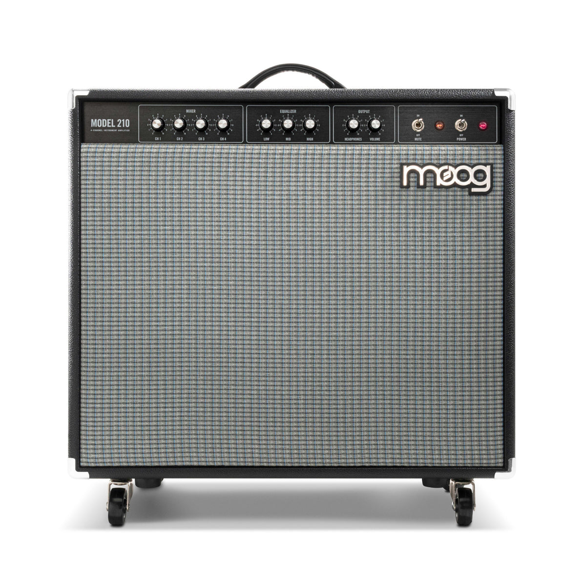 Moog Model 210 2x10-inch 4-Channel Flat-response Instrument Amplifier with 550W RMS System Power