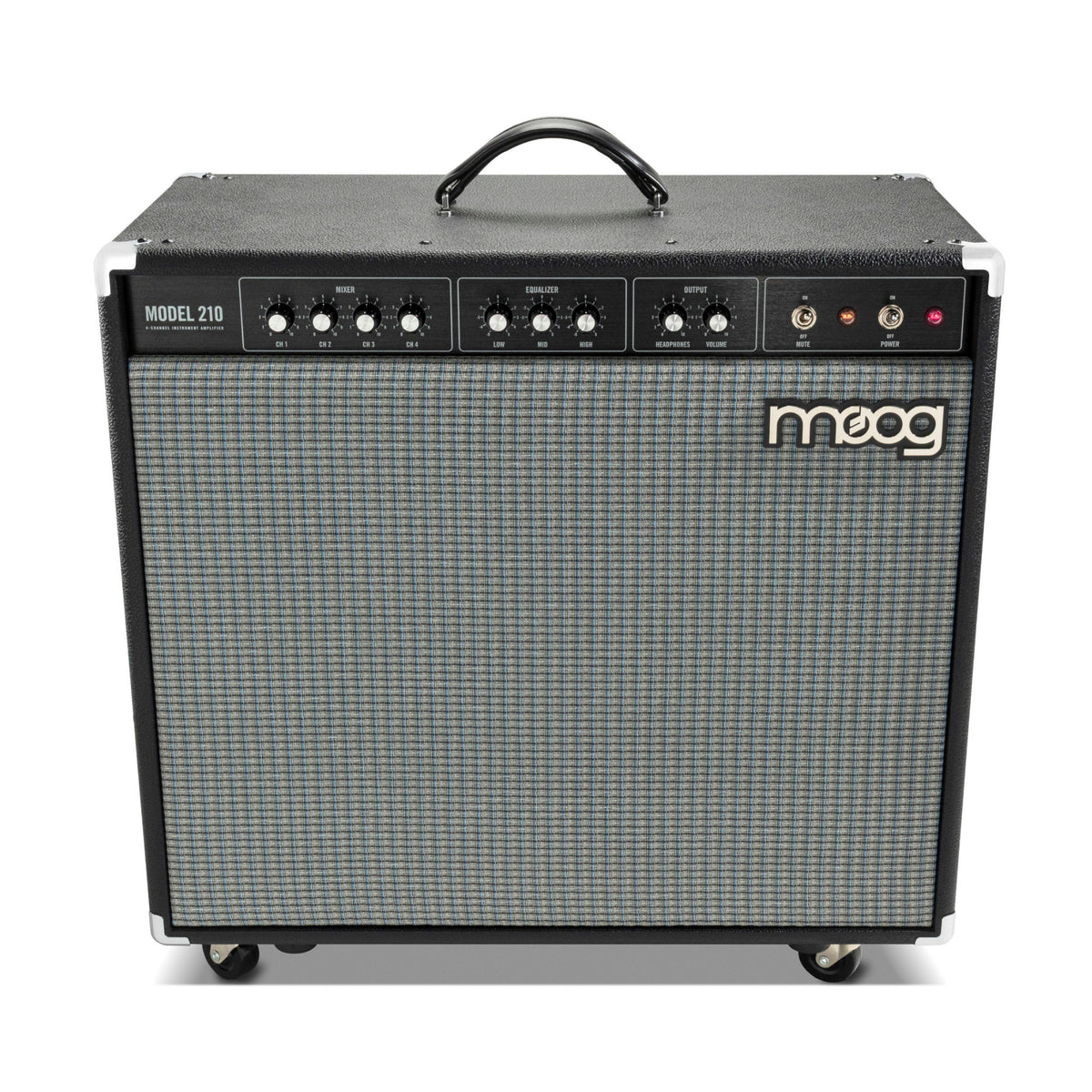 Moog Model 210 2x10-inch 4-Channel Flat-response Instrument Amplifier with 550W RMS System Power
