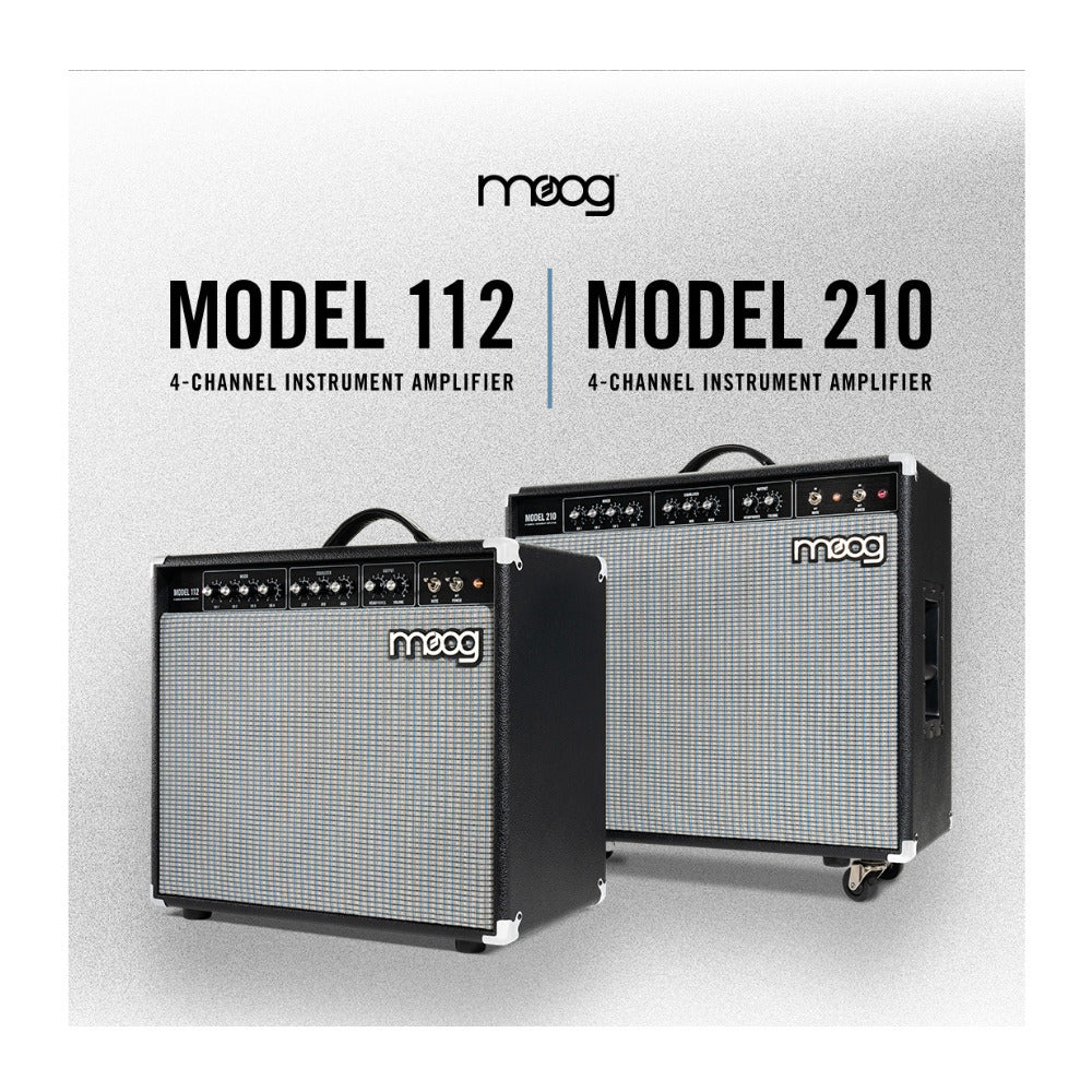 Moog Model 210 2x10-inch 4-Channel Flat-response Instrument Amplifier with 550W RMS System Power
