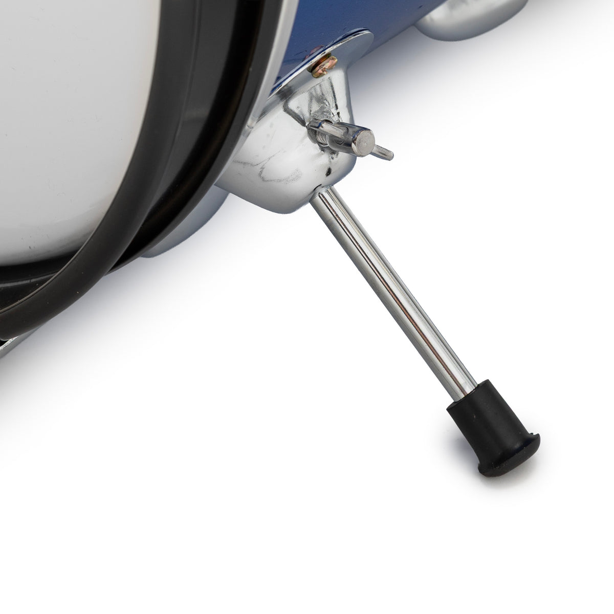 Silber & Co. 5 Piece Complete Junior Drum Set (Blue) with Throne