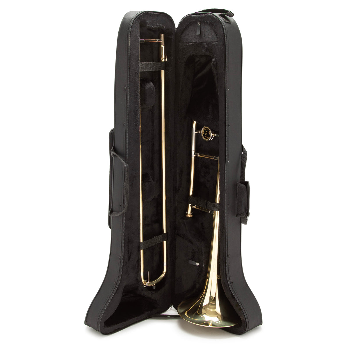 Silber & Co. Bb Tenor Trombone with Lacquered Brass Body and Case