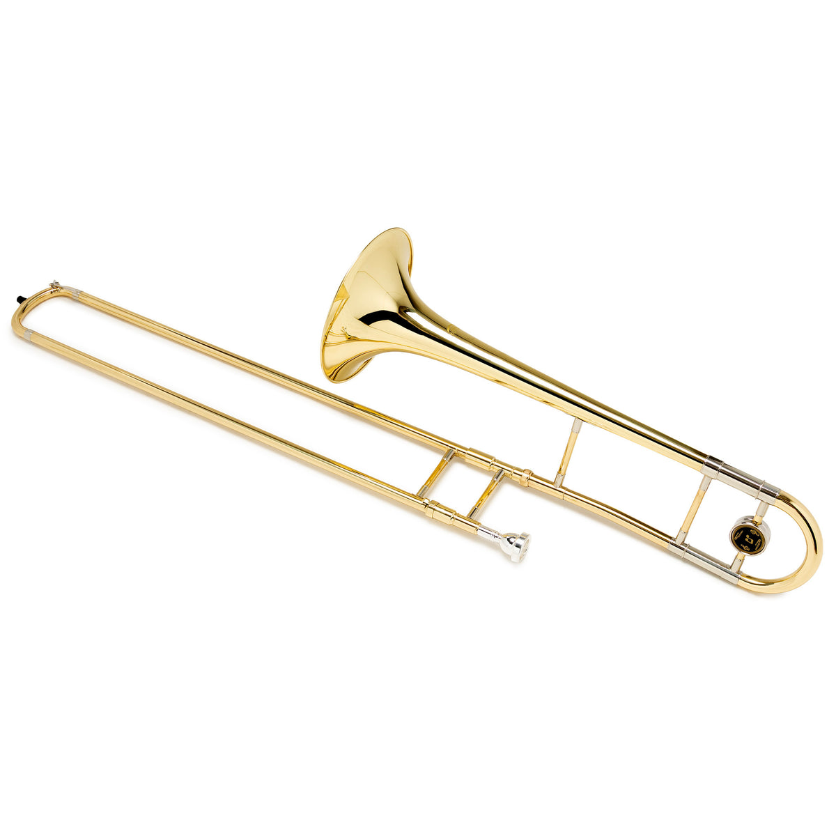 Silber & Co. Bb Tenor Trombone with Lacquered Brass Body and Case