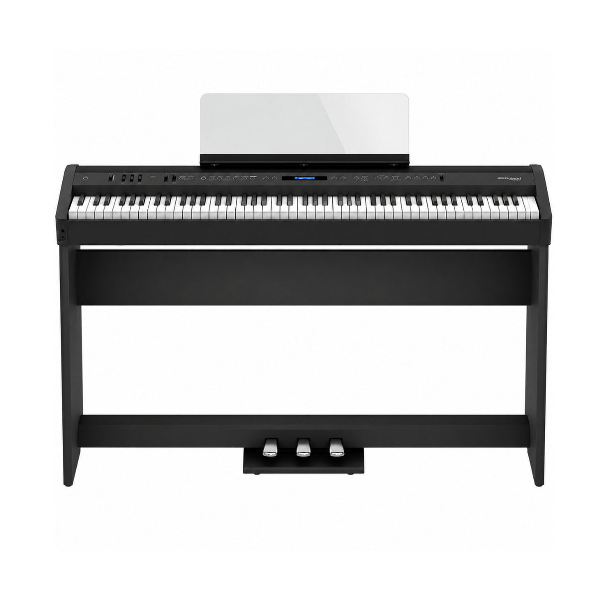 Roland FP-60X 88-Key Digital Piano Bundle with Stand, Pedal and Bench (Black) - 2