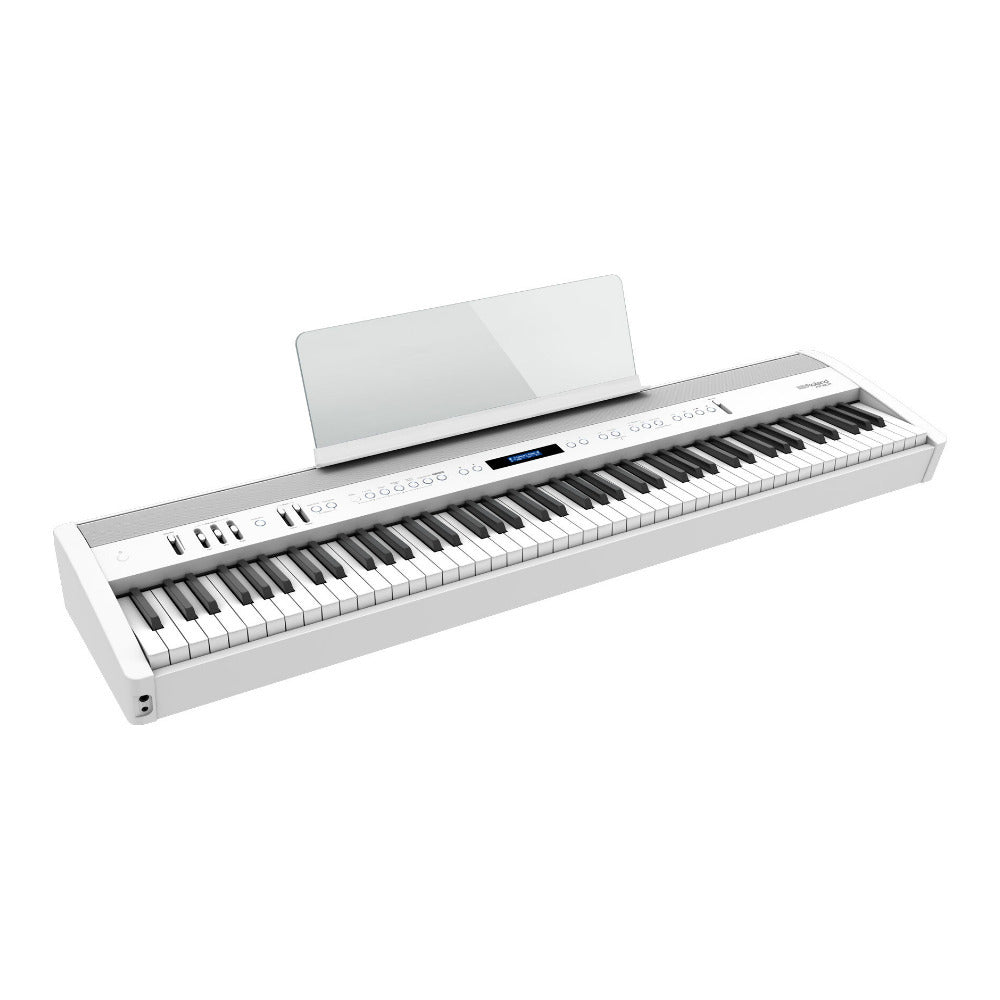 Roland FP-60X 88-Key Digital Piano Bundle with Stand and 3-Pedal Unit (White) - 4