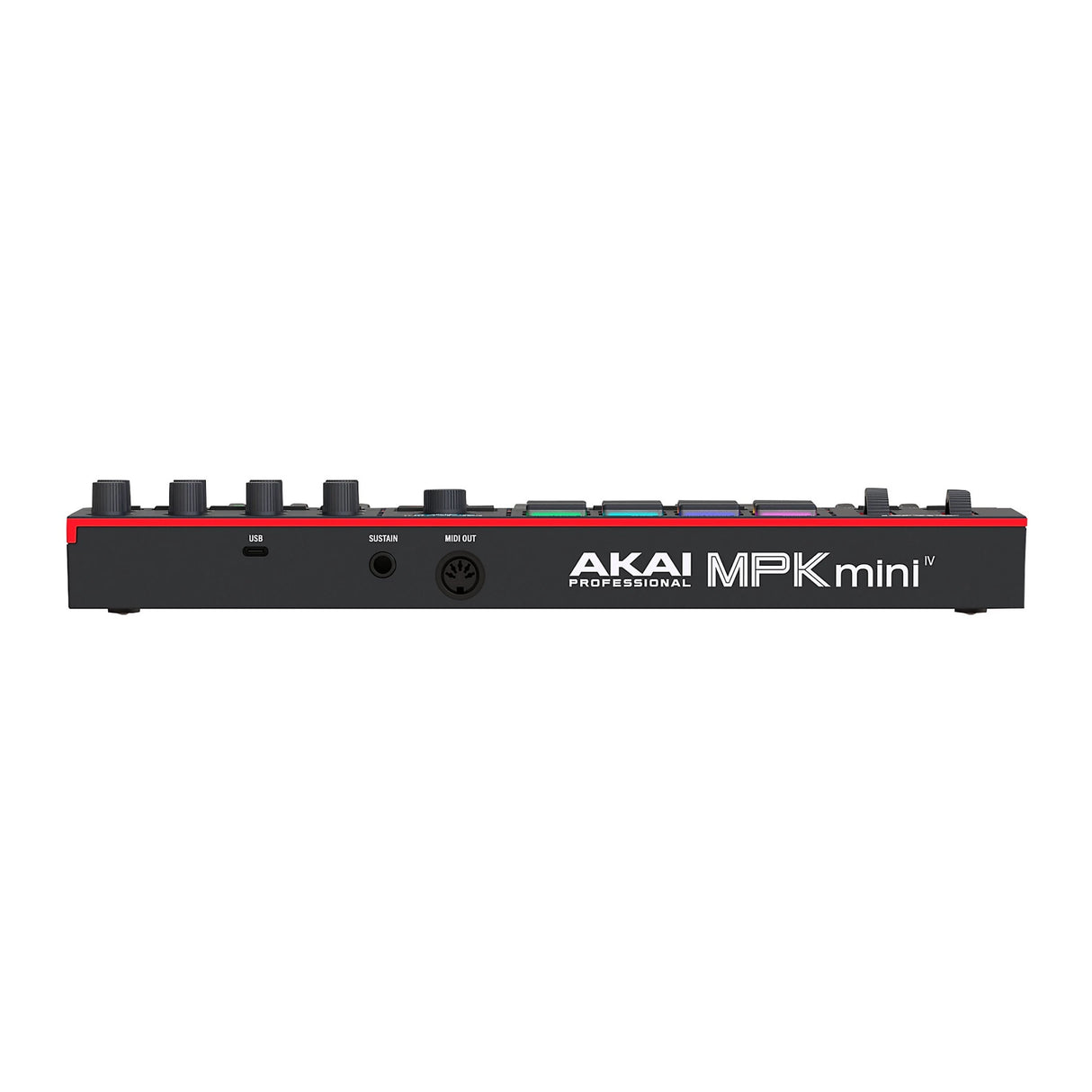 Akai Professional MPK Mini IV 25-Key USB-C MIDI Keyboard Controller (Black)