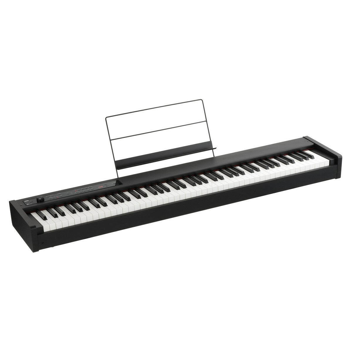 Korg D1 88-Key Digital Piano with Adjustable Stand, Bench, Cables Bundle - 2