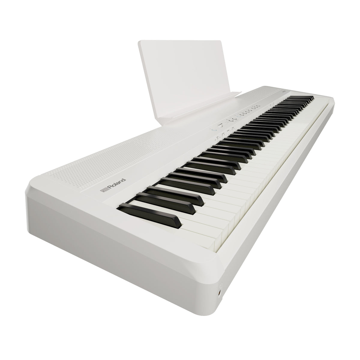 Roland FP-40 88-Key Digital Piano (White) Bundle with Stand and Pedal Unit - 5