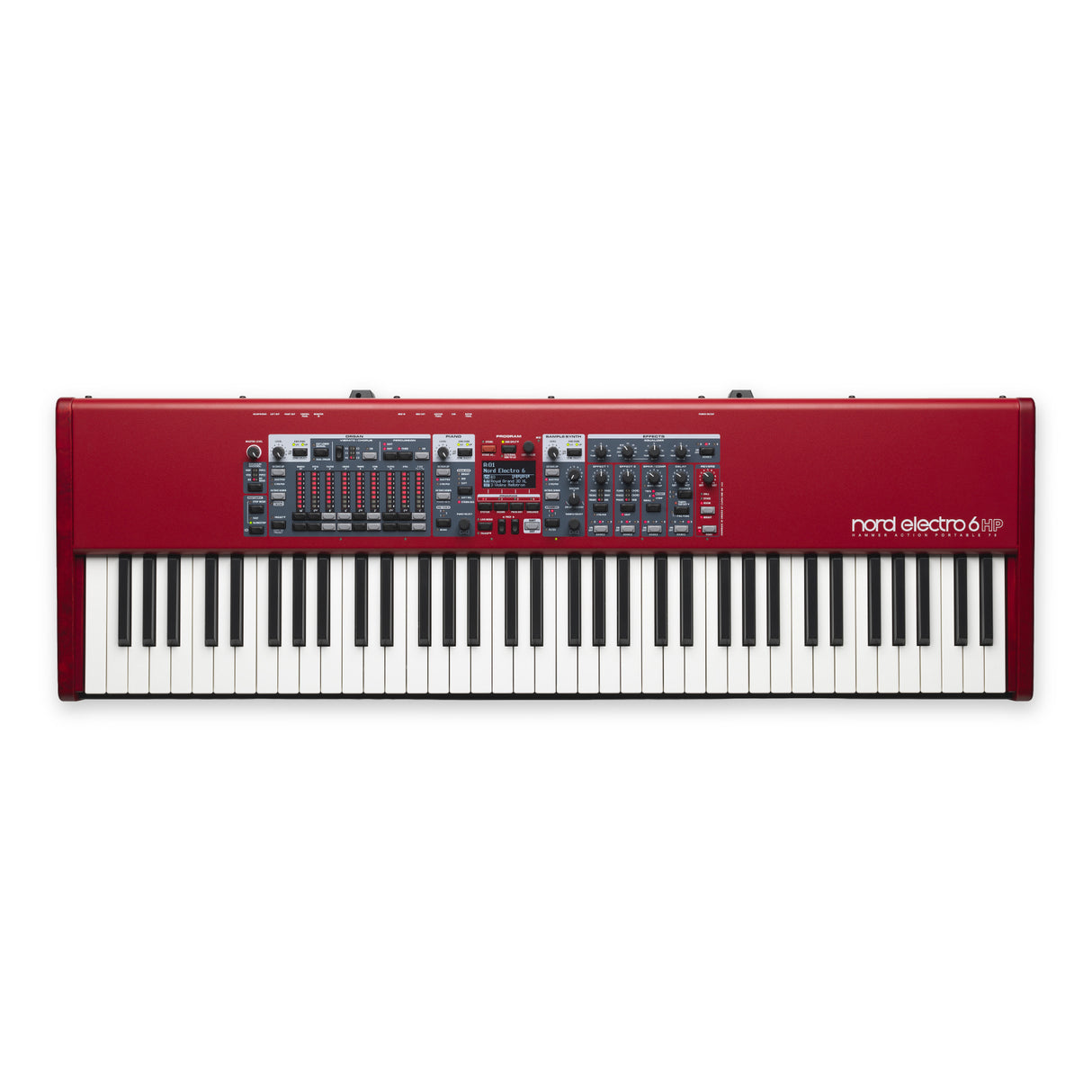 Nord Electro 6HP Keyboard with 73-Key Hammer-Action Keybed Bundle with Soft Case