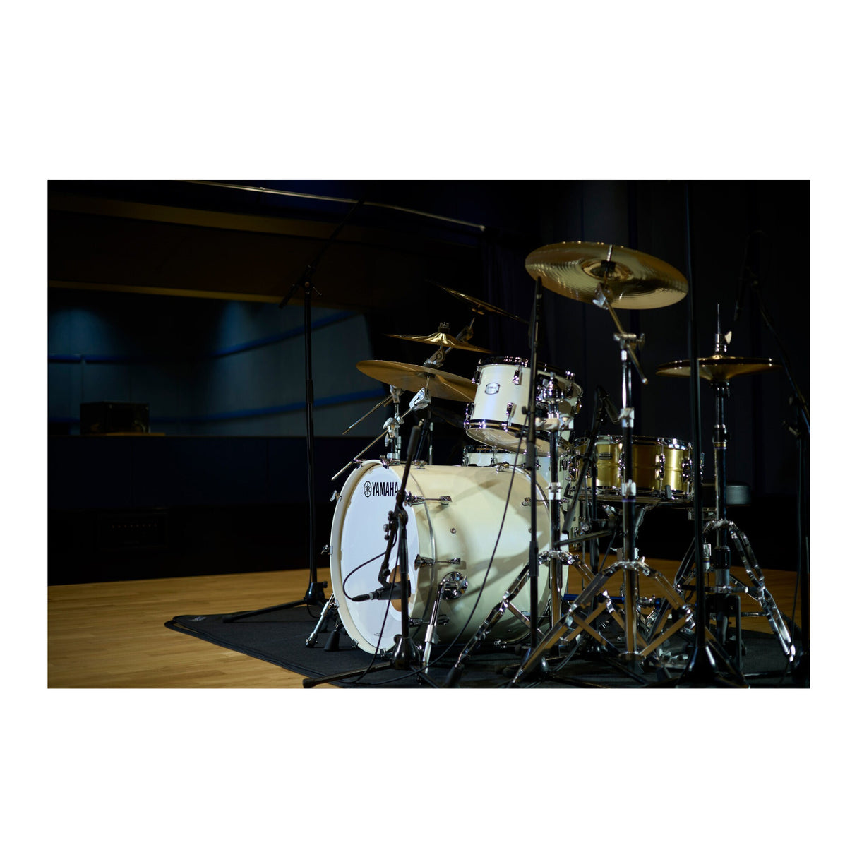 Yamaha PHX Series 4 Piece Acoustic Drum Set (Black Cherry Sunburst)-6