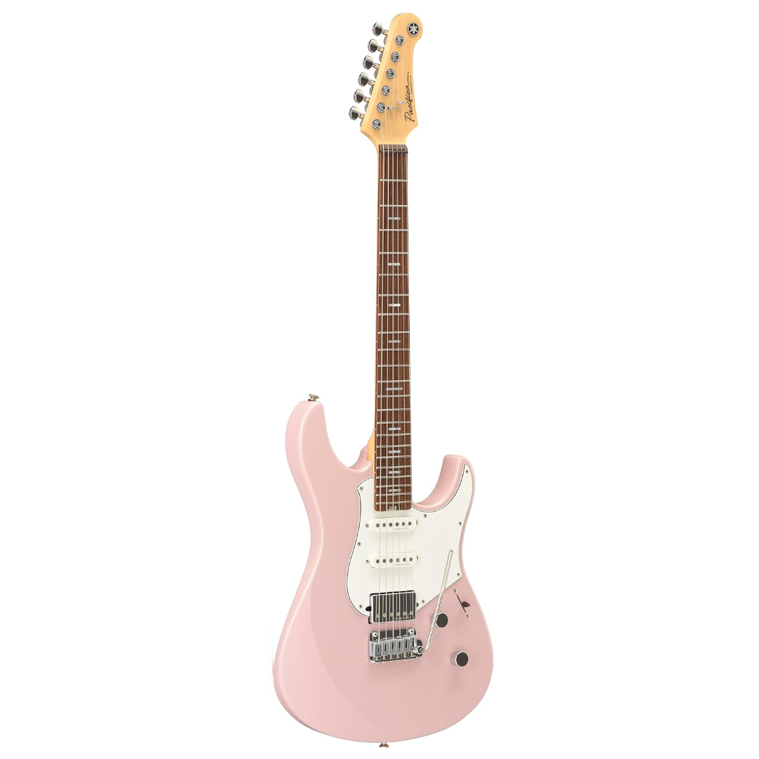 Yamaha Pacifica Standard Plus 6-String Solid-Body Guitar, Rosewood, Ash Pink