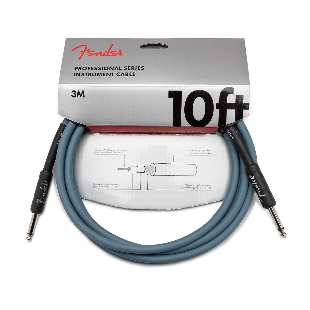 Fender Mustang LT25 120V Guitar Amplifier Bundle with 10-Feet Instrument Cable & Ties - 6