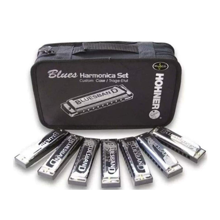 Hohner Bluesband Harmonica 7-Piece Set
