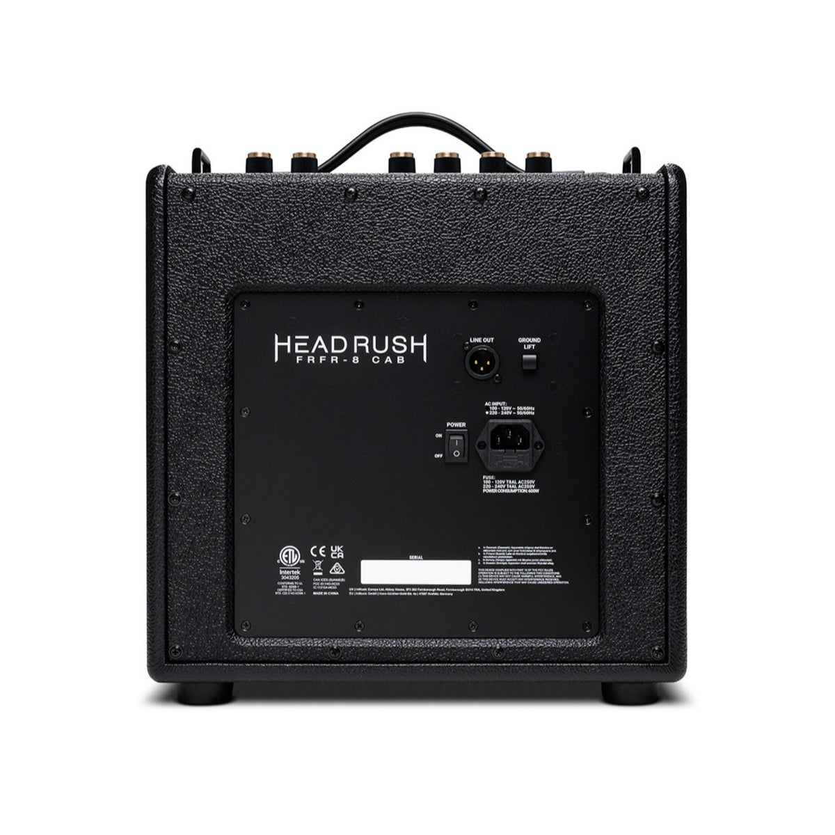 HeadRush FRFR-8 8-inch 480W Full-Range Flat-Response Rugged Guitar Amp Cabinet - 4