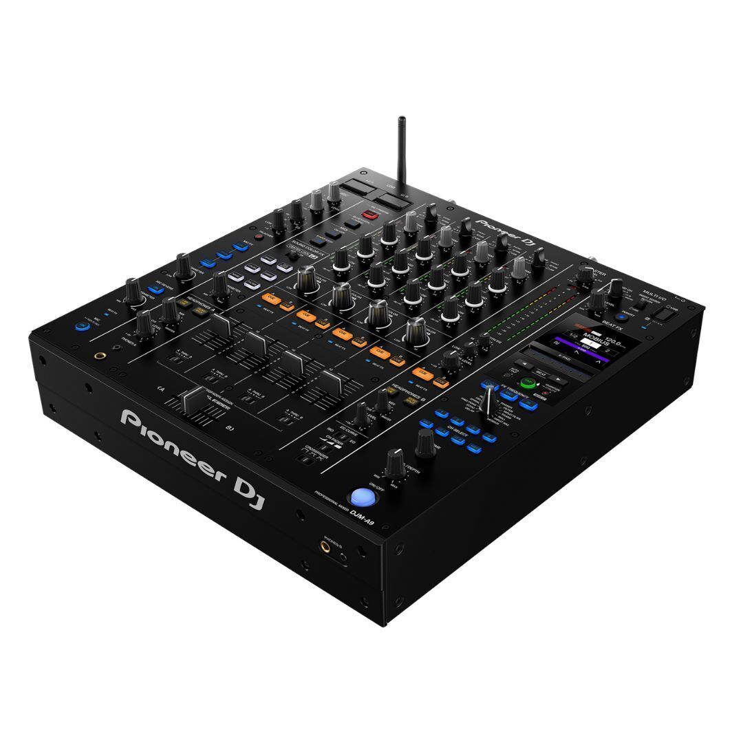 Pioneer DJ DJM-A9 4-Channel Professional DJ Mixer (Black) with Flight Case - 3