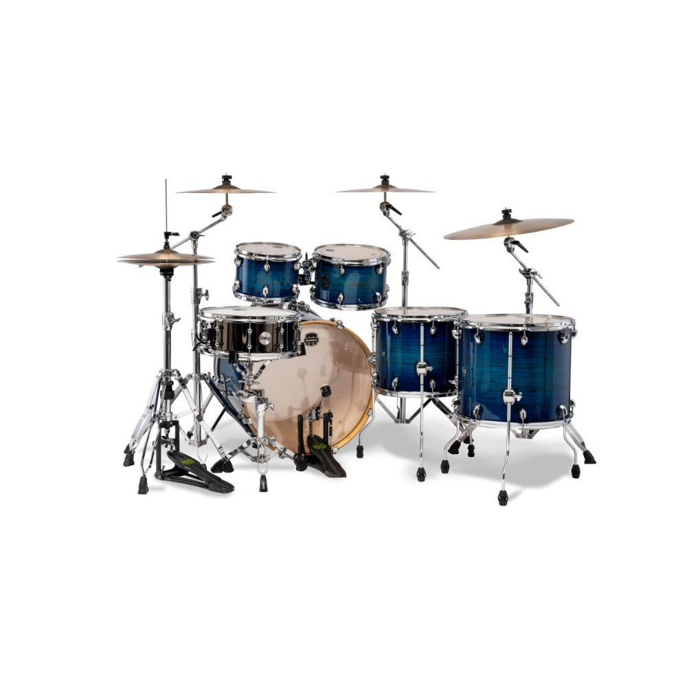 Mapex Armory Series Studioease Drum Shell Pack with Fast Toms (Blue Wave Burst)