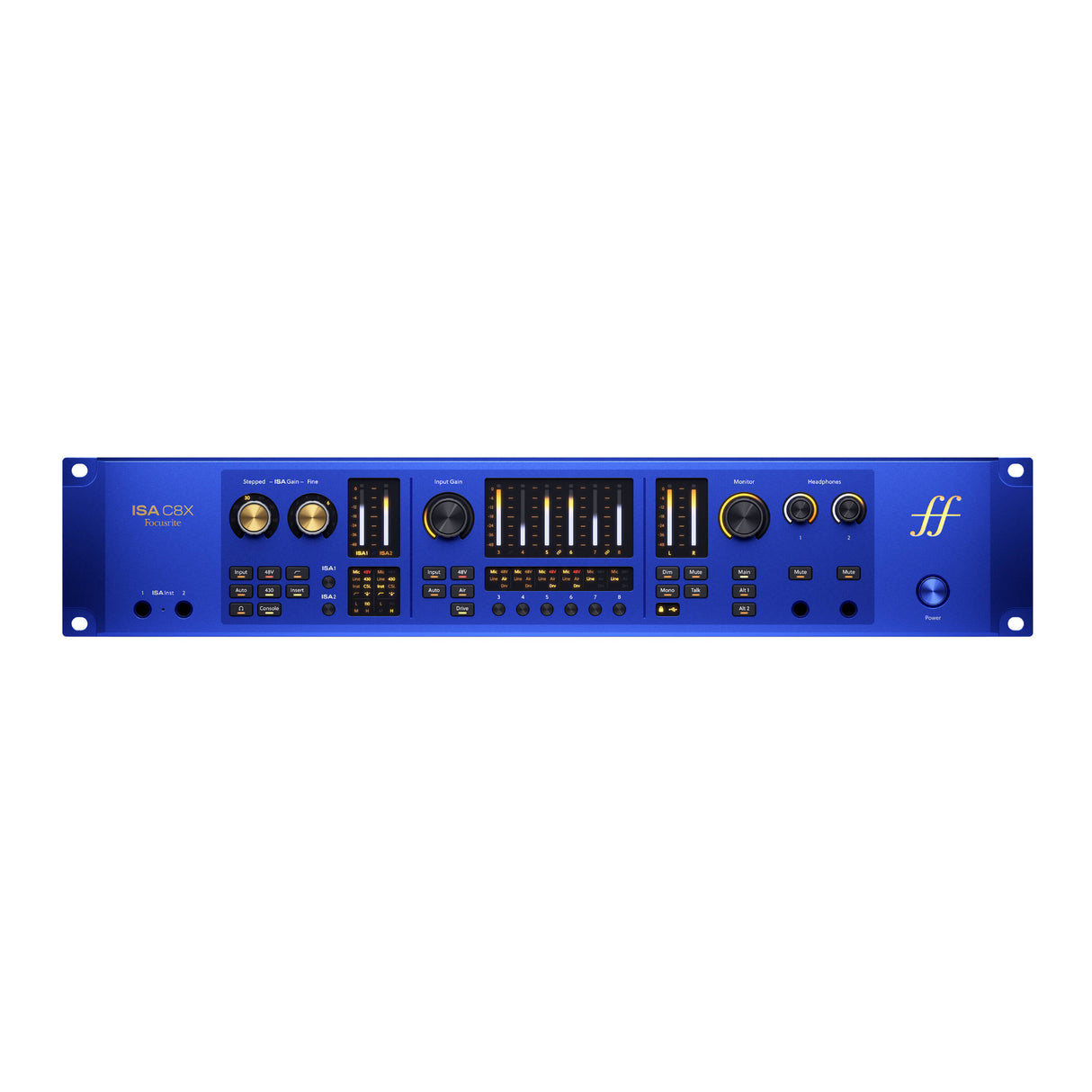 Focusrite ISA C8X 26x28 USB-C Audio Interface - 7
