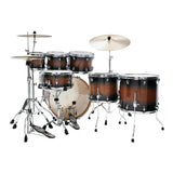 TAMA Superstar Classic 7-Piece Shell Pack with 22-Inch Bass Drum (Indigo Bintangor Burst) - 3