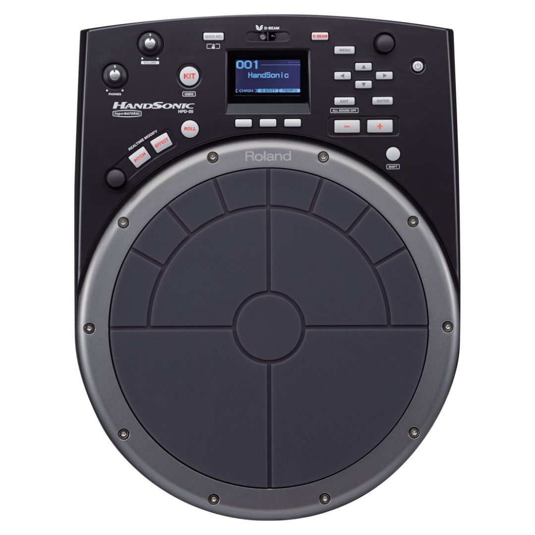 Roland HPD-20 Digital Hand Percussion Instrument, 3-Inch