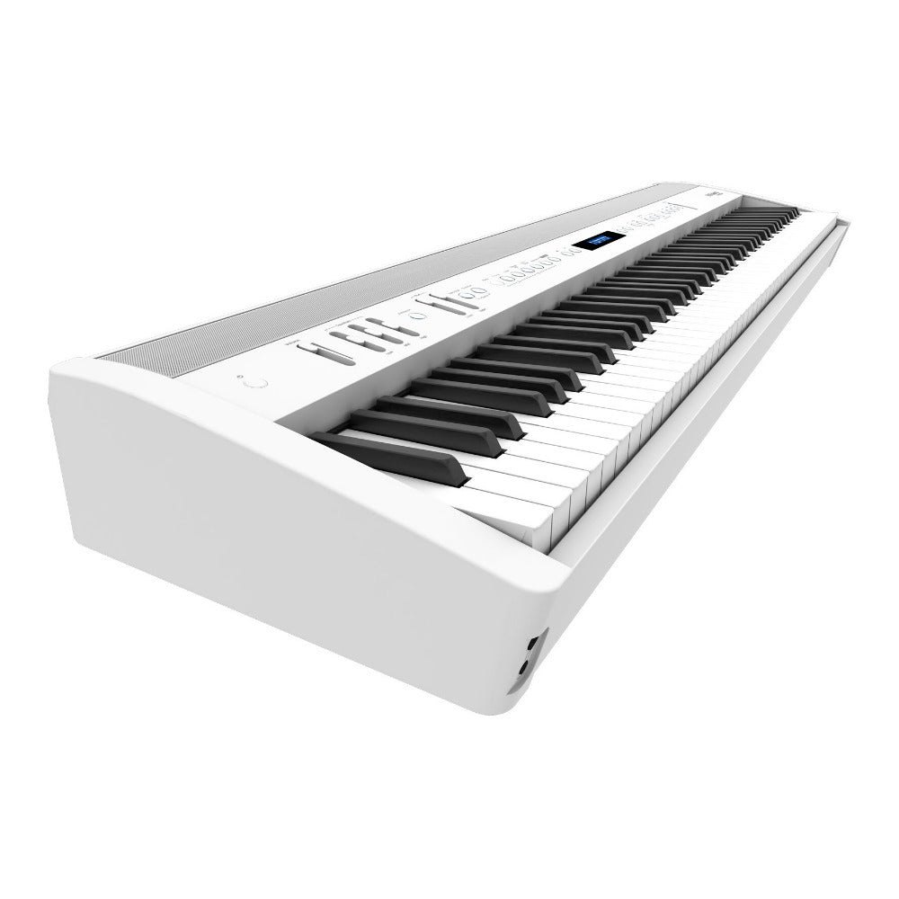 Roland FP-60X 88-Key Digital Piano Bundle with Stand and 3-Pedal Unit (White) - 5