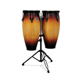 Latin Percussion City 10in, 11in Congas and 6in, 7in Bongos (Vintage Sunburst) - 2