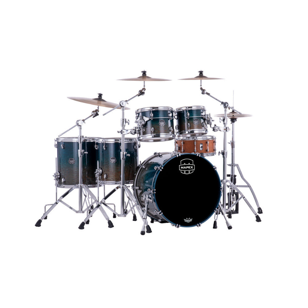 Mapex Drums Saturn Evolution Workhorse Shell Pack  (Aegean Fade)
