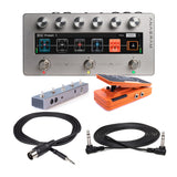 Darkglass Anagram Bass Multi Effects Unit Pedal Bundle with Expression Pedal and MIDI Footswitch
