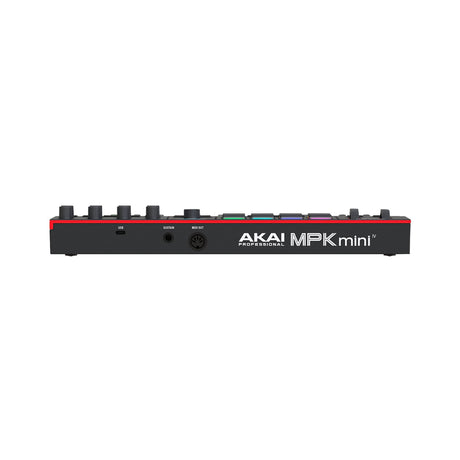 Akai Professional MPK Mini IV 25-Key USB-C MIDI Keyboard Controller Bundle with Cover and Pedal - 3