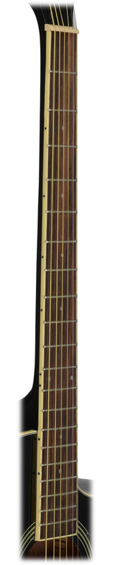 Ibanez PF15ECE PF Dreadnought Cutaway Acoustic-Electric Cutaway Guitar (Black)