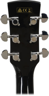 Ibanez PF15ECE PF Dreadnought Cutaway Acoustic-Electric Cutaway Guitar (Black)