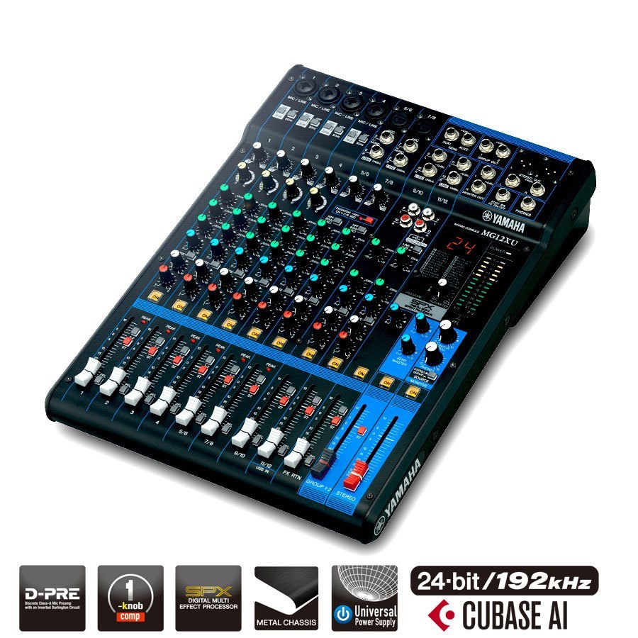 Yamaha MG12 Input Four Bus Mixer