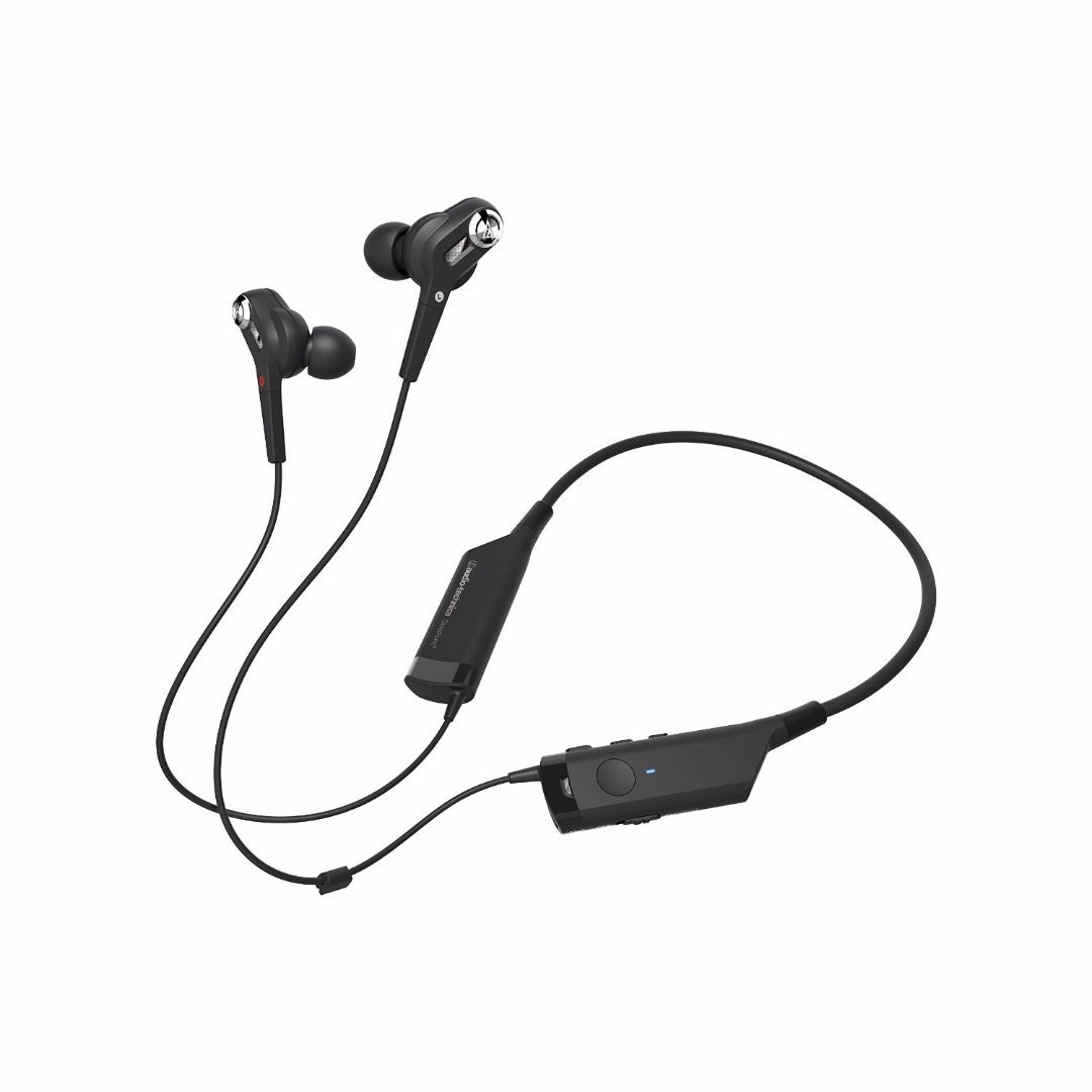 Audio-Technica Quiet Point Active Noise- Cancelling Wireless In-Ear Headphones