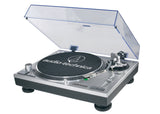 Audio-Technica Direct-Drive Professional Turntable (USB and Analog, Silver)