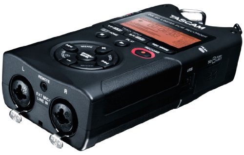 Tascam DR-40 Handheld 4-Track Recorder with Boom Arm/Adapter and 32GB microSD