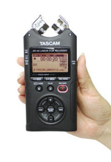 Tascam DR-40 Handheld 4-Track Recorder with Boom Arm/Adapter and 32GB microSD