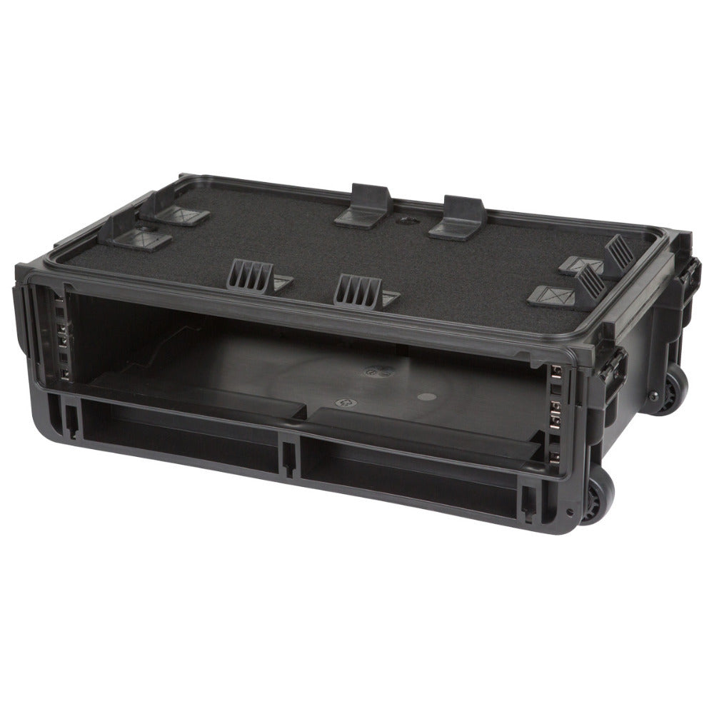 SKB Injection Molded 2U Studio Flyer Rack Case