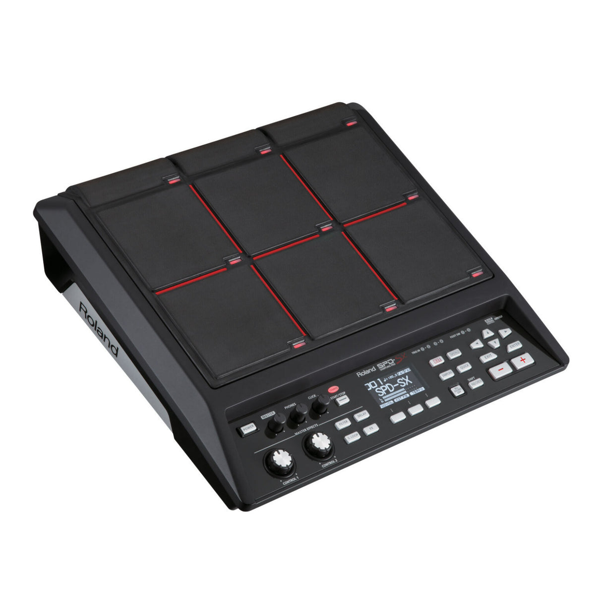 Roland SPD-SX Velocity-Sensitive Sampling Pad with 16GB Internal Memory (Black)