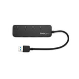 Novation Bass Station II Analog Mono-Synth with Knox Gear 4-Port USB 3.0 Hub