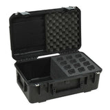 SKB Music iSeries Waterproof 12-Mic Case with Storage Compartment