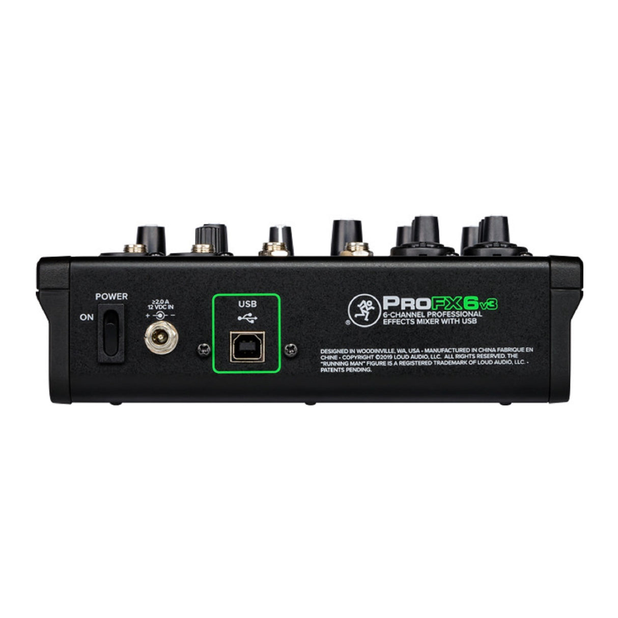 Mackie ProFX6v3 6-Channel Professional Effects Mixer Podcast Bundle