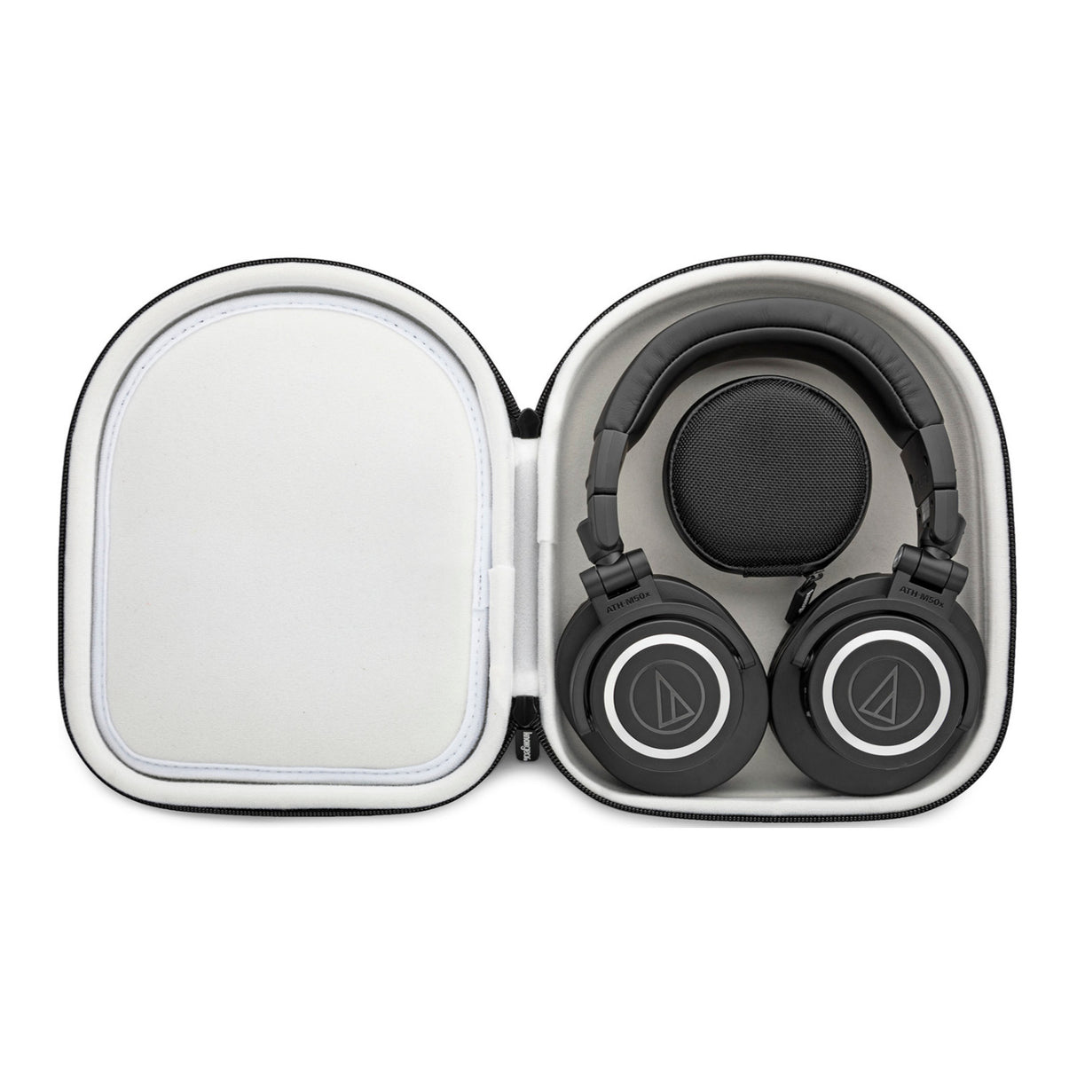 Audio-Technica ATH-M50X Headphones Bundle with Knox Gear Stand & Protective Case