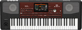 Korg PA700 61-Key Arranger Keyboard with Bench, Stand and Accessory Bundle