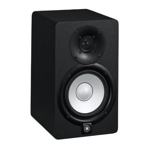 Yamaha HS5 Powered Studio Monitors (Pair) Bundle with Samson Monitor Stands