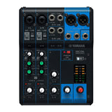 Yamaha MG06 6-Input Compact Stereo Mixer Bundle with 1/4-Inch TRS Cables, Breakout Cable, and Cable