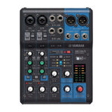 Yamaha MG06X 6-Input Compact Stereo Mixer with FX Bundle Including 1/4-Inch Cables, Cable, and Cable