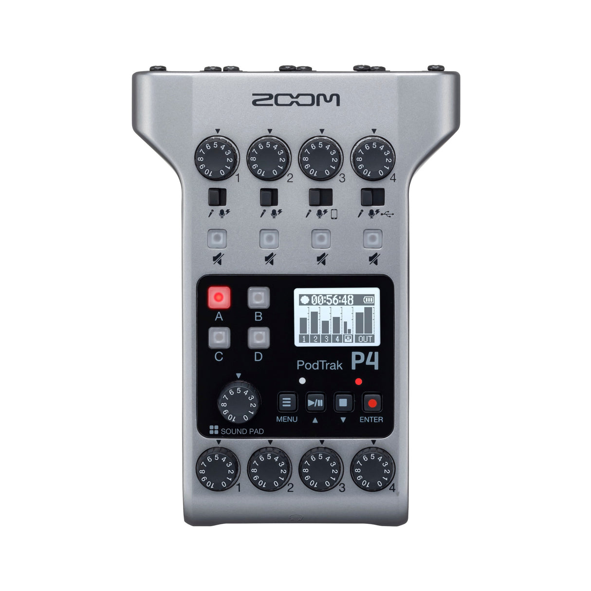 Zoom PodTrak P4 Recorder