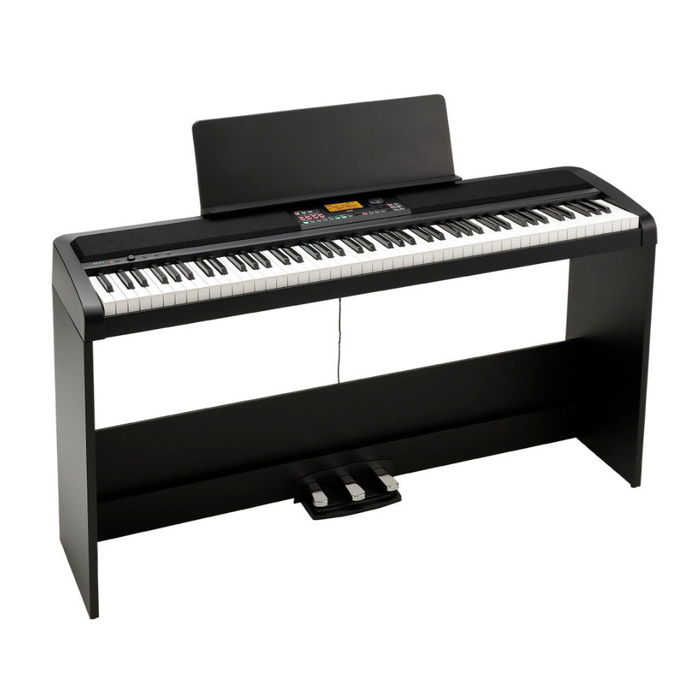 Korg XE20SP 88-Key Digital Ensemble Piano Bundle with Knox Gear Piano Bench